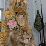 La Virgen después de la restauración
