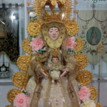 La Virgen después de la restauración